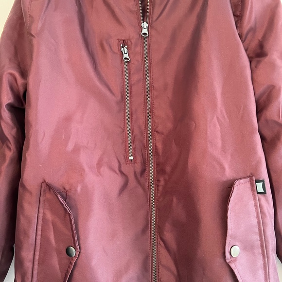 Maroon bomber jacket - Picture 5 of 5